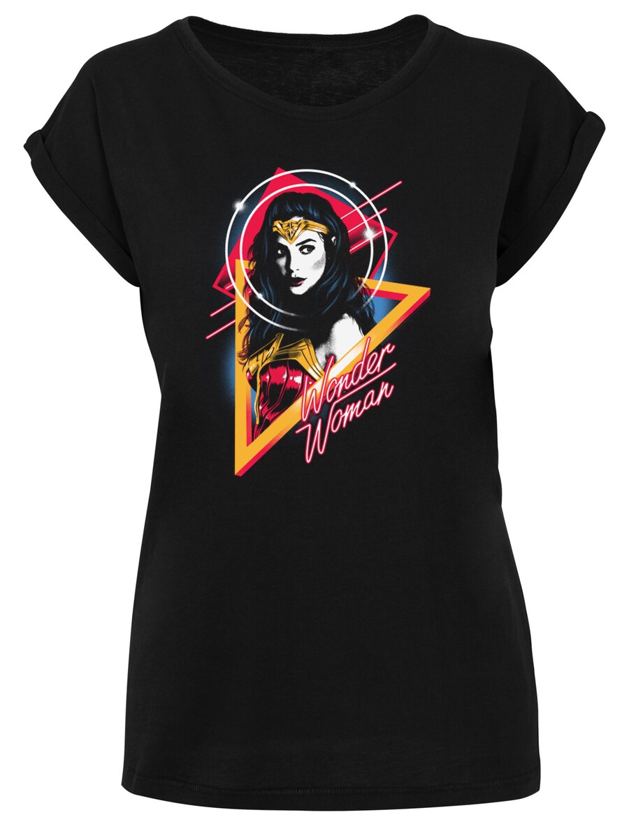 

Футболка F4NT4STIC Shirt DC Comics Wonder Woman 84 Diana 80s Triangle, черный