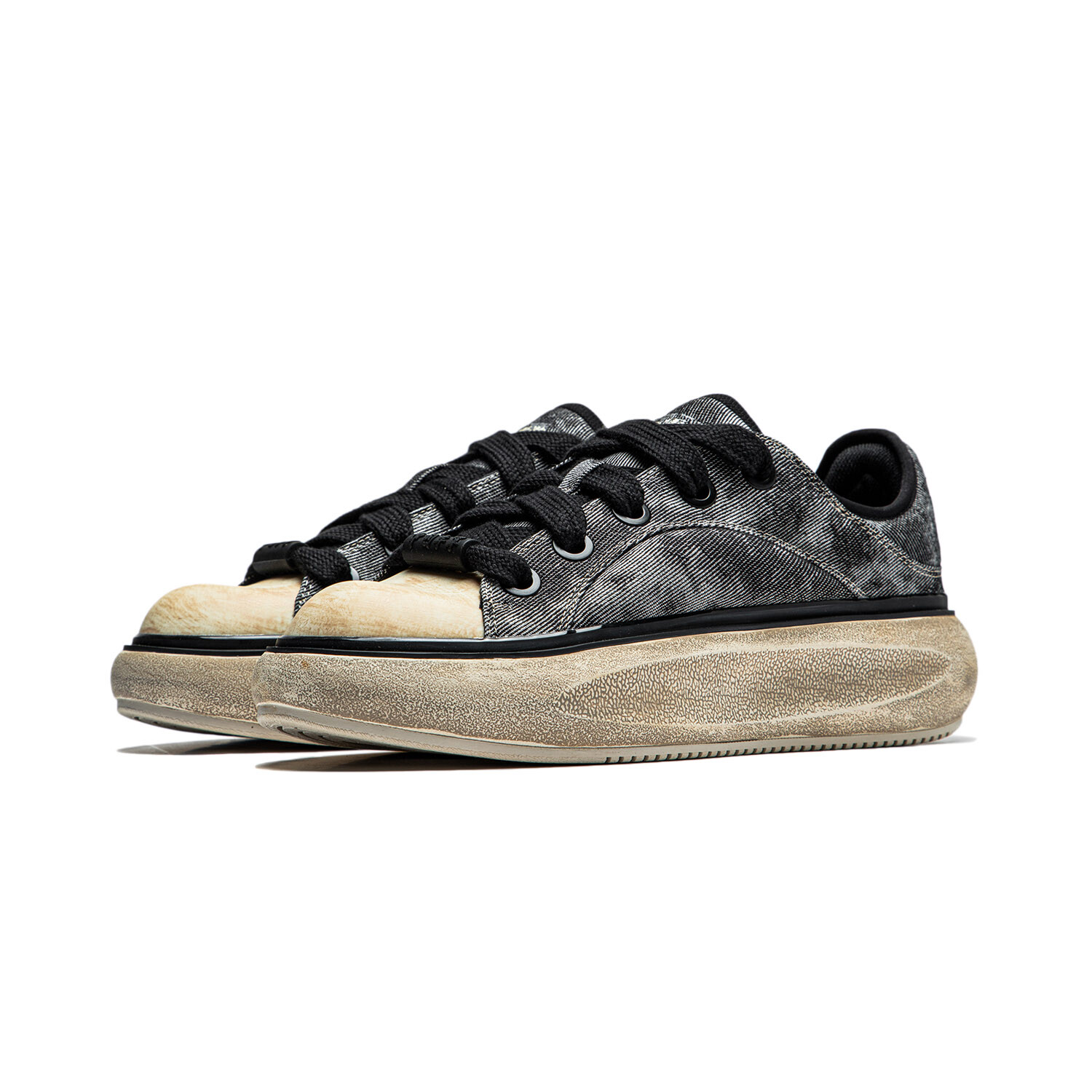 Мужская обувь LiNing Cloud Tour C4D Lifestyle China Li Ning, Black/White — фото 3