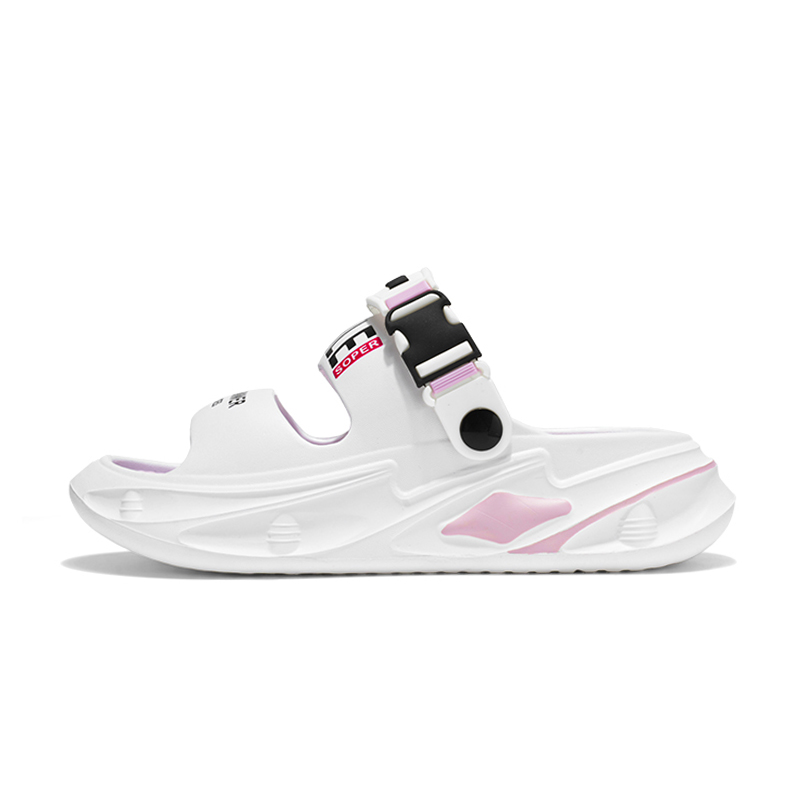 

Детские шлепанцы для улицы с рисунком для подростков, устойчивые к истиранию FCMM, белый/фиолетовый