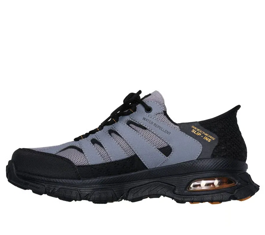Мужские слипоны Skechers Skech-Air Envoy Emissary -GYBK серого цвета HTAT301 — фото 3