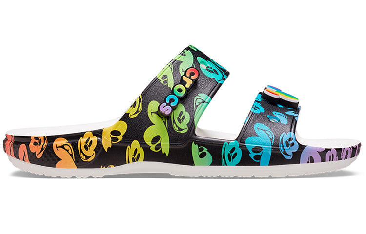 Шлепанцы Crocs Classic Disney Casual Shoe Unisex Multi-Color White, разноцветный — фото 3