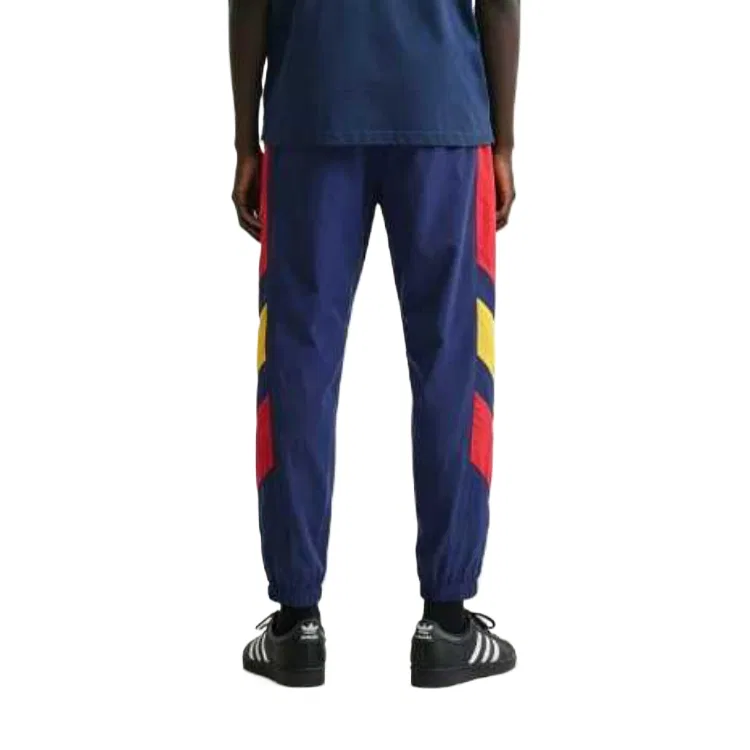 Трикотажные спортивные штаны Adidas Originals SS26 темно-синие — фото 4