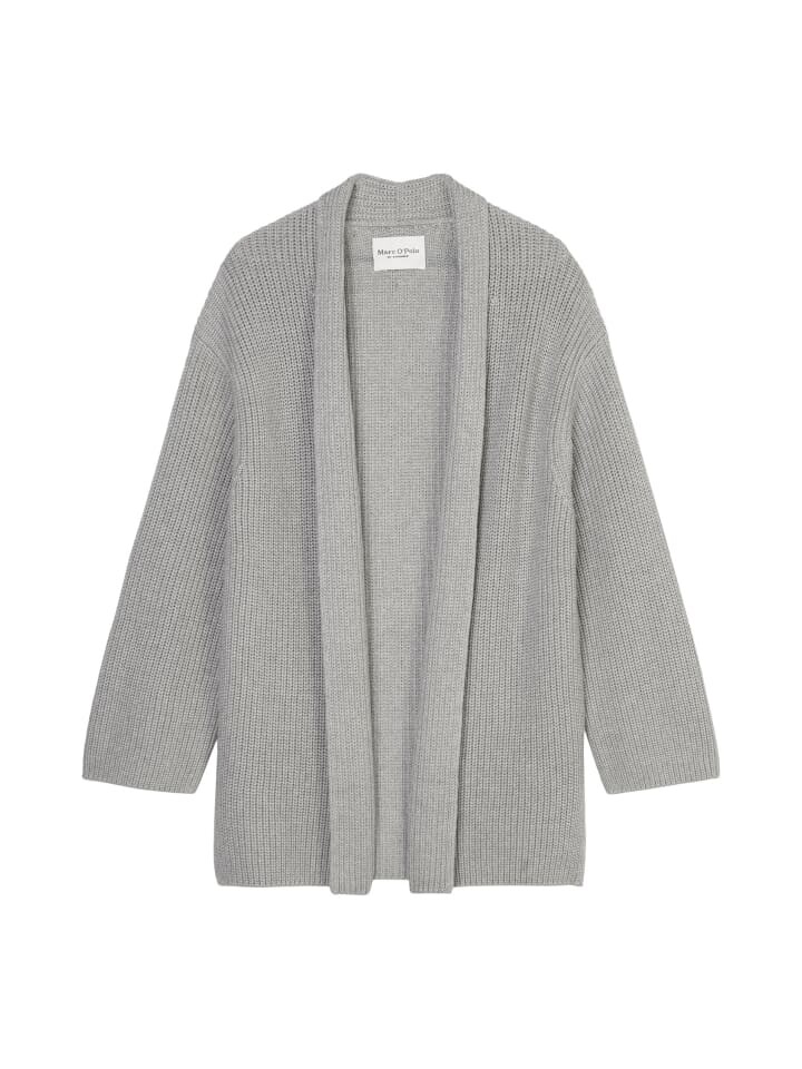 

Кардиган Marc O'Polo DfC Cardigan loose, цвет mid stone melange