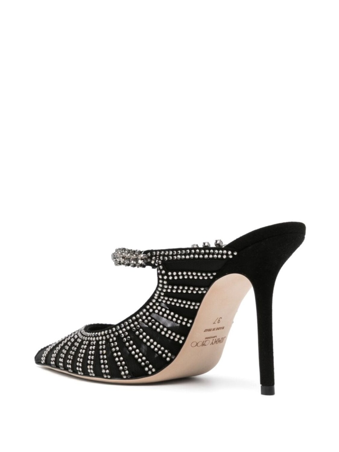 Jimmy Choo 100-мм мюли Bing, черный — фото 2