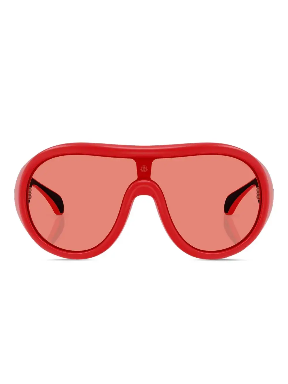 

Солнцезащитные очки-маска Cloche Moncler, красный