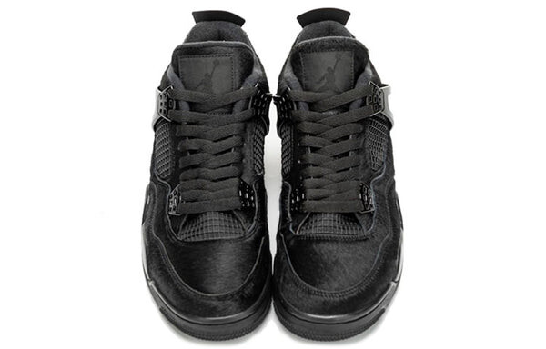 Кроссовки 4 ретро x оливия ким Air Jordan, черный — фото 4