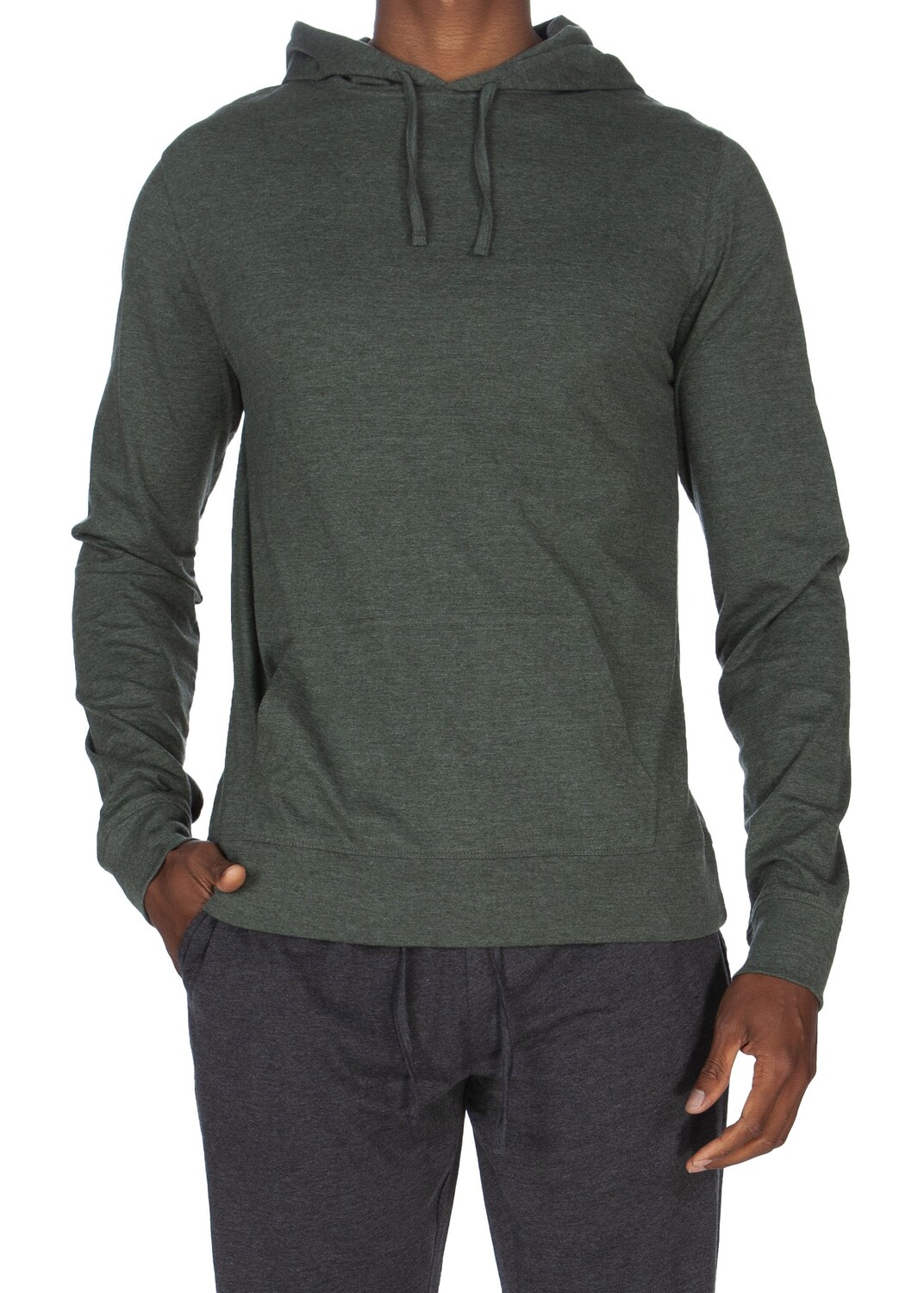 

Супермягкий пуловер с капюшоном Unsimply Stitched, цвет Heather Dark Green