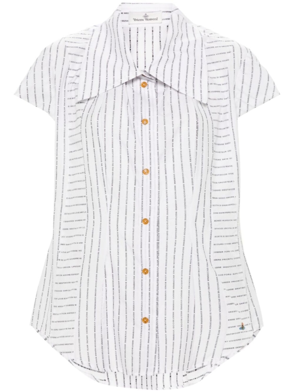

Рубашка Twisted Bagatelle Vivienne Westwood, белый