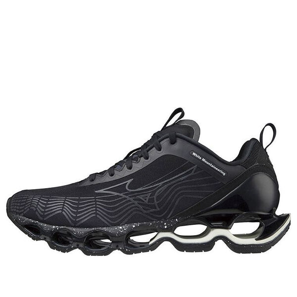 

Кроссовки wave prophecy x white mountaineering 'black' Mizuno, черный