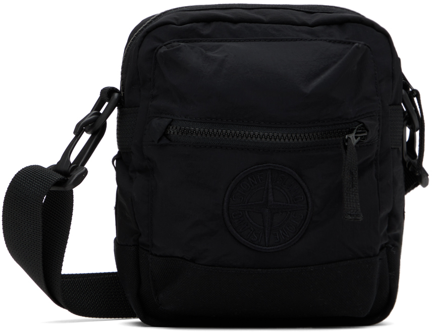 

Контрастная нейлоновая металлическая сумка Co Shape Stone Island