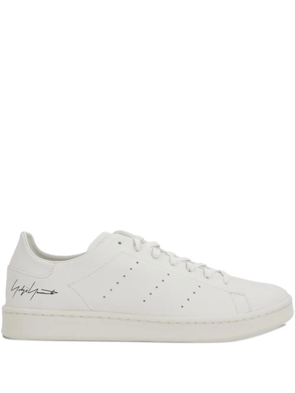 

Кроссовки Stan Smith Y-3 из перфорированной кожи, белый