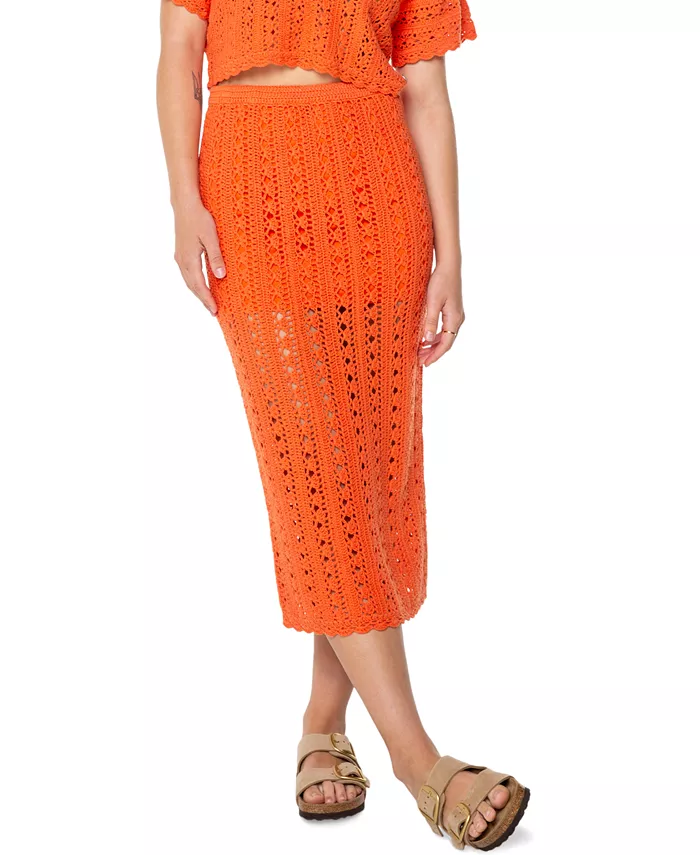 

Юбка-миди с узором «Морской вихрь» для юниоров Roxy, оранжевый