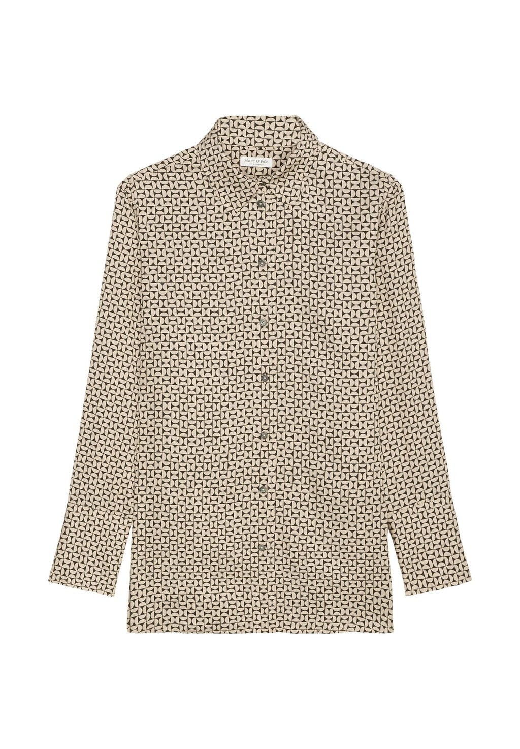 

Блузка на пуговицах LANGE REGULAR Marc O'Polo, черный