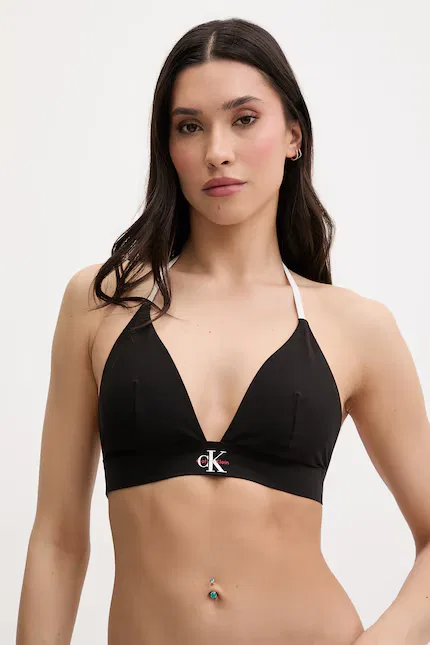 Купальник бикини трикотажный Calvin Klein, черный