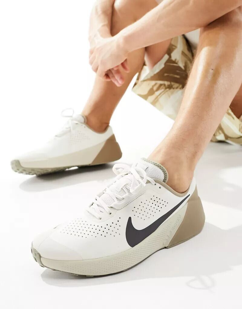 

Белые кроссовки Nike Air Zoom 1, Серый, Белые кроссовки Nike Air Zoom 1