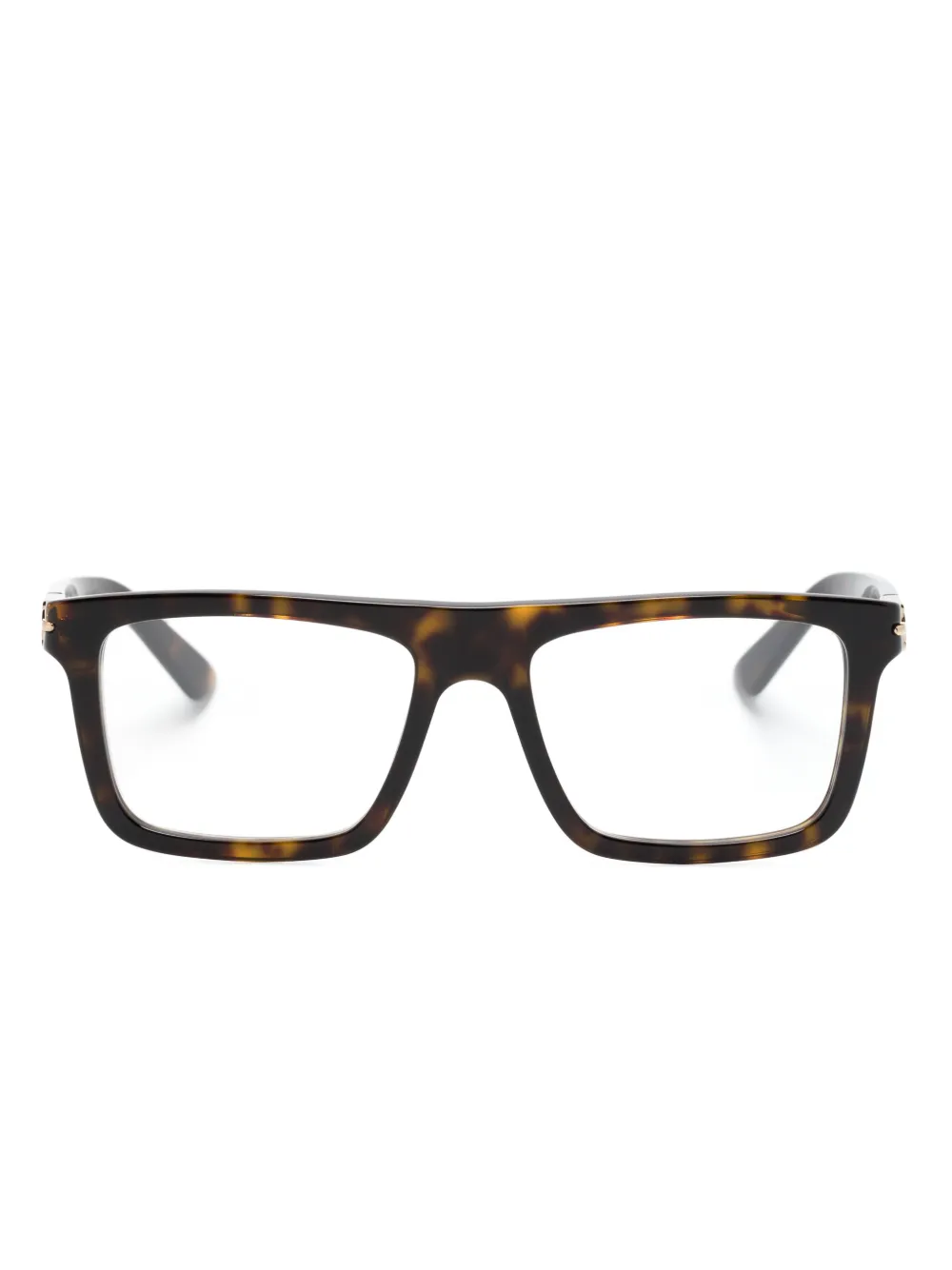 

Очки в квадратной оправе Gucci Eyewear, коричневый
