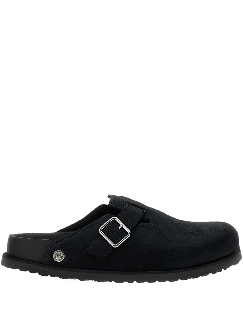 

Мюли с ремешком и пряжкой Birkenstock, черный