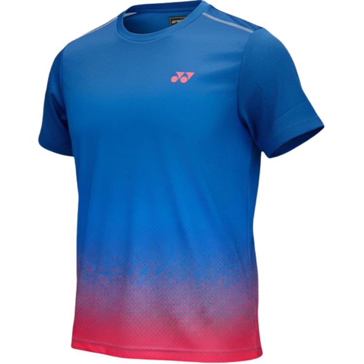 

Футболка для бадминтона Unisex Crew Neck Moderate YONEX, marine синий