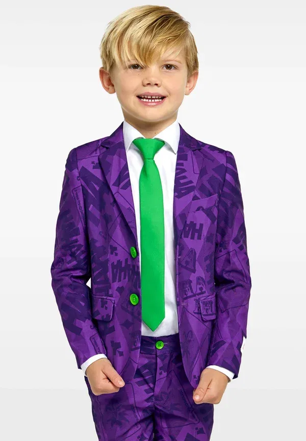 Костюм для мальчиков the joker suit Opposuits, фиолетовый — фото 3