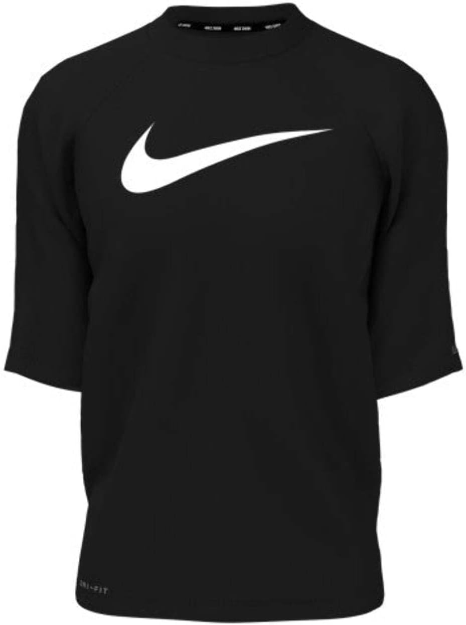 

Футболка Nike Mens Hydroguard Essential Dri-fit Uv с коротким рукавом (для малышей/старших детей), Black