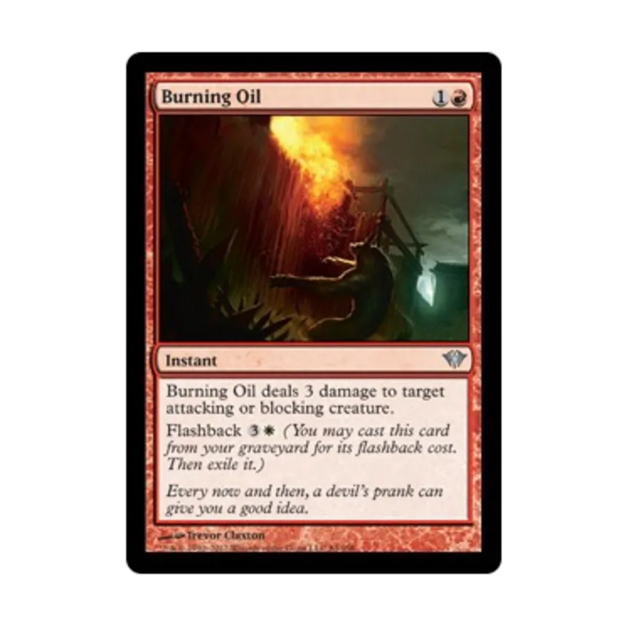 

CCG Горящее масло (U), MTG - Dark Ascension