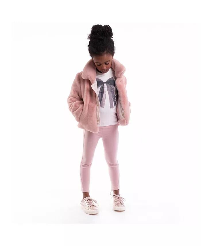 

Big Girls Ariana FW24 Лук Снег Imoga Collection, белый