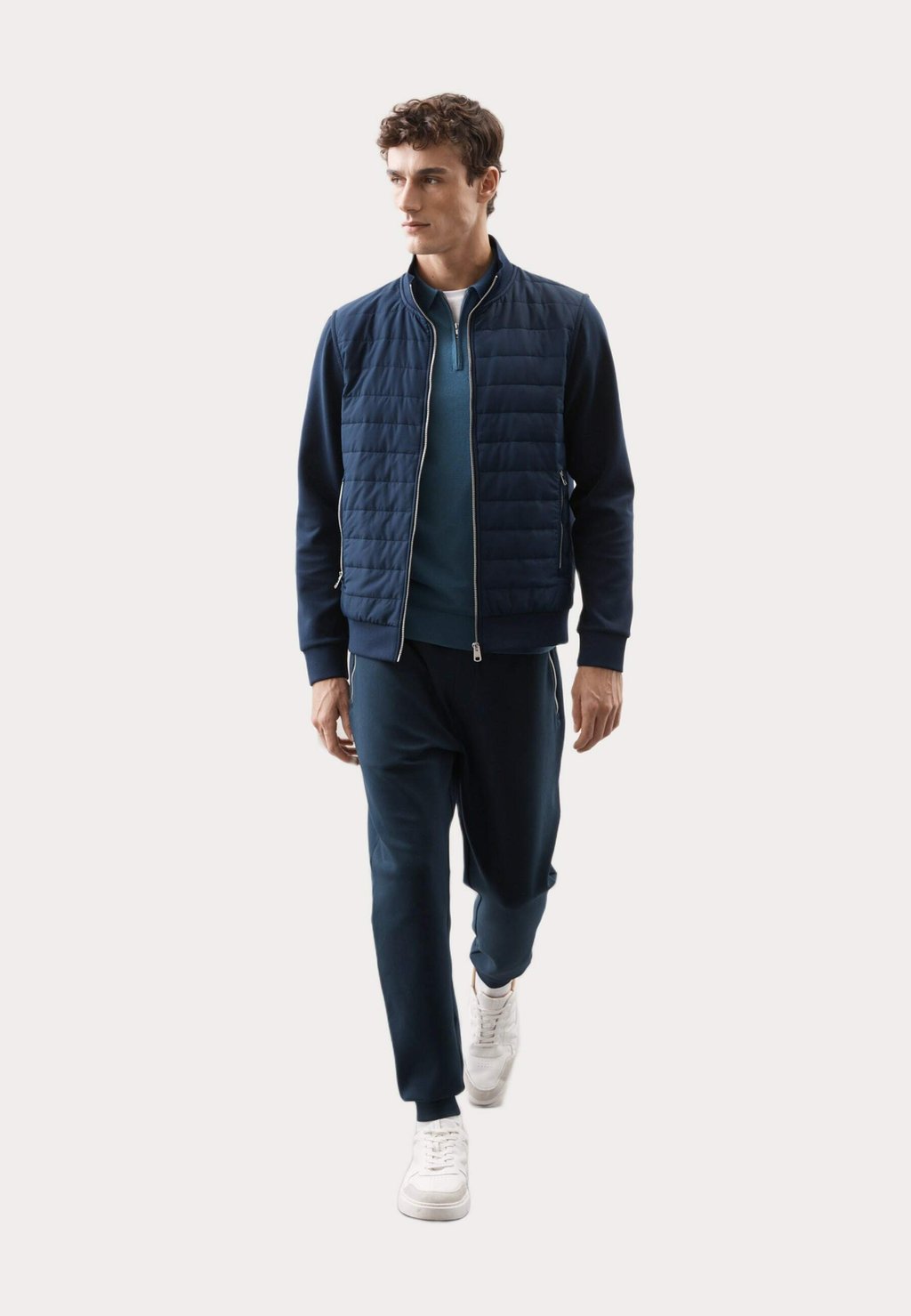 

Легкая куртка RICH QUILTED Marks & Spencer, темно-синий