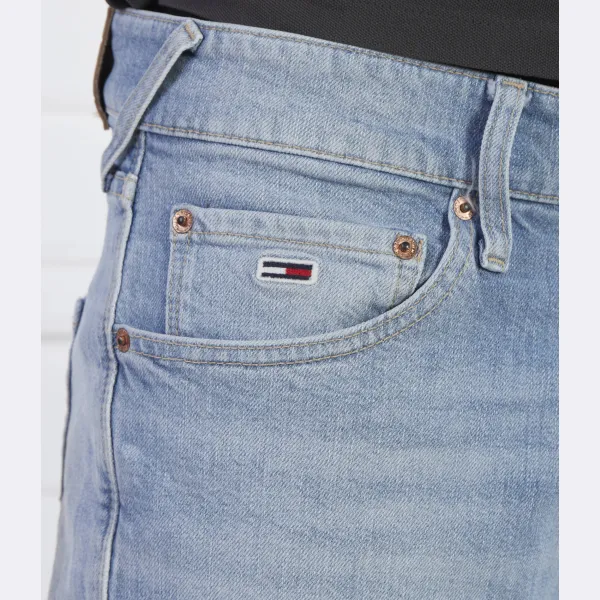Джинсы узкого кроя Scanton y bh5131 Tommy Hilfiger, синий — фото 4
