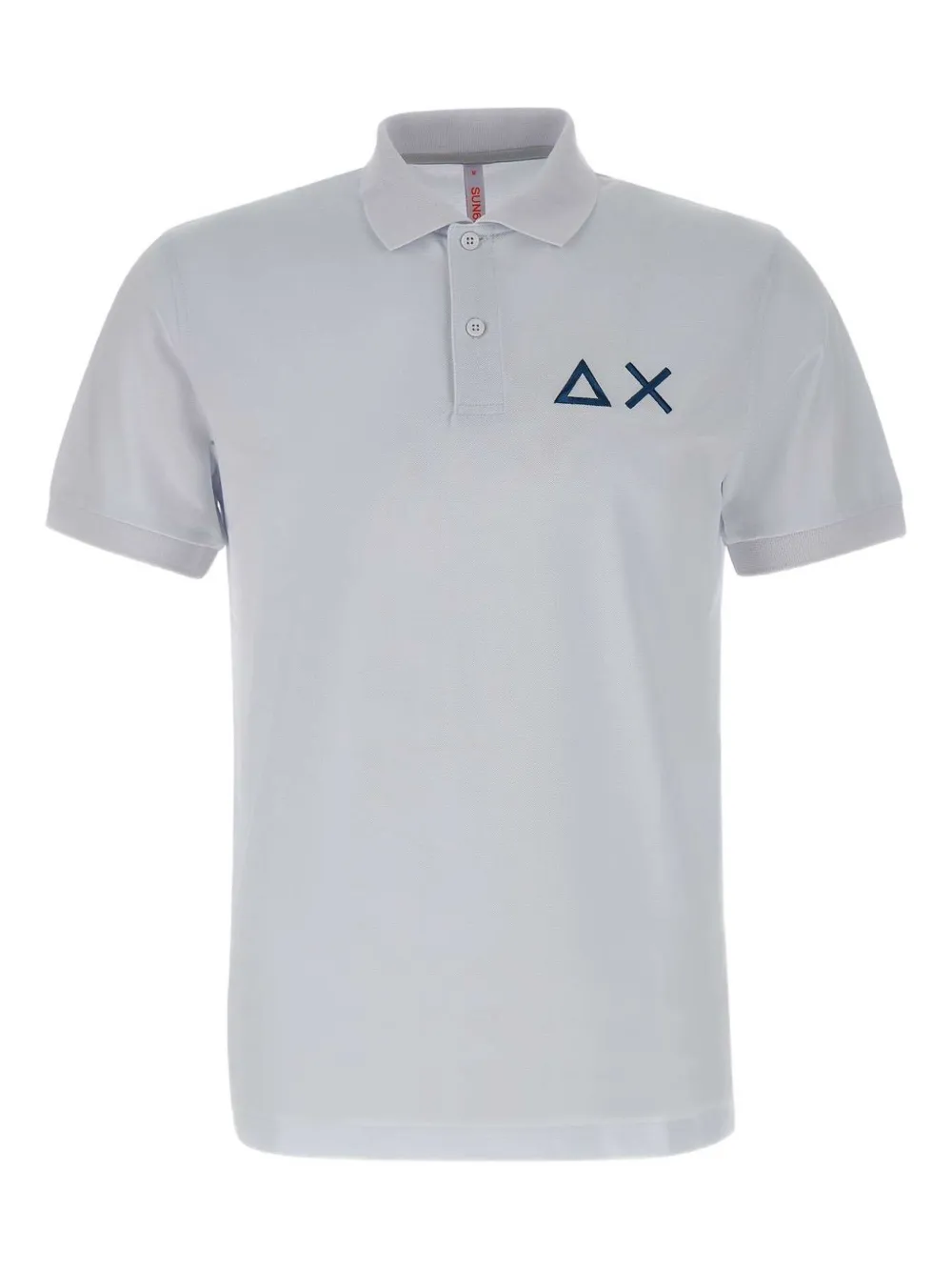 

Рубашка-поло с вышитым логотипом Sun68, белый