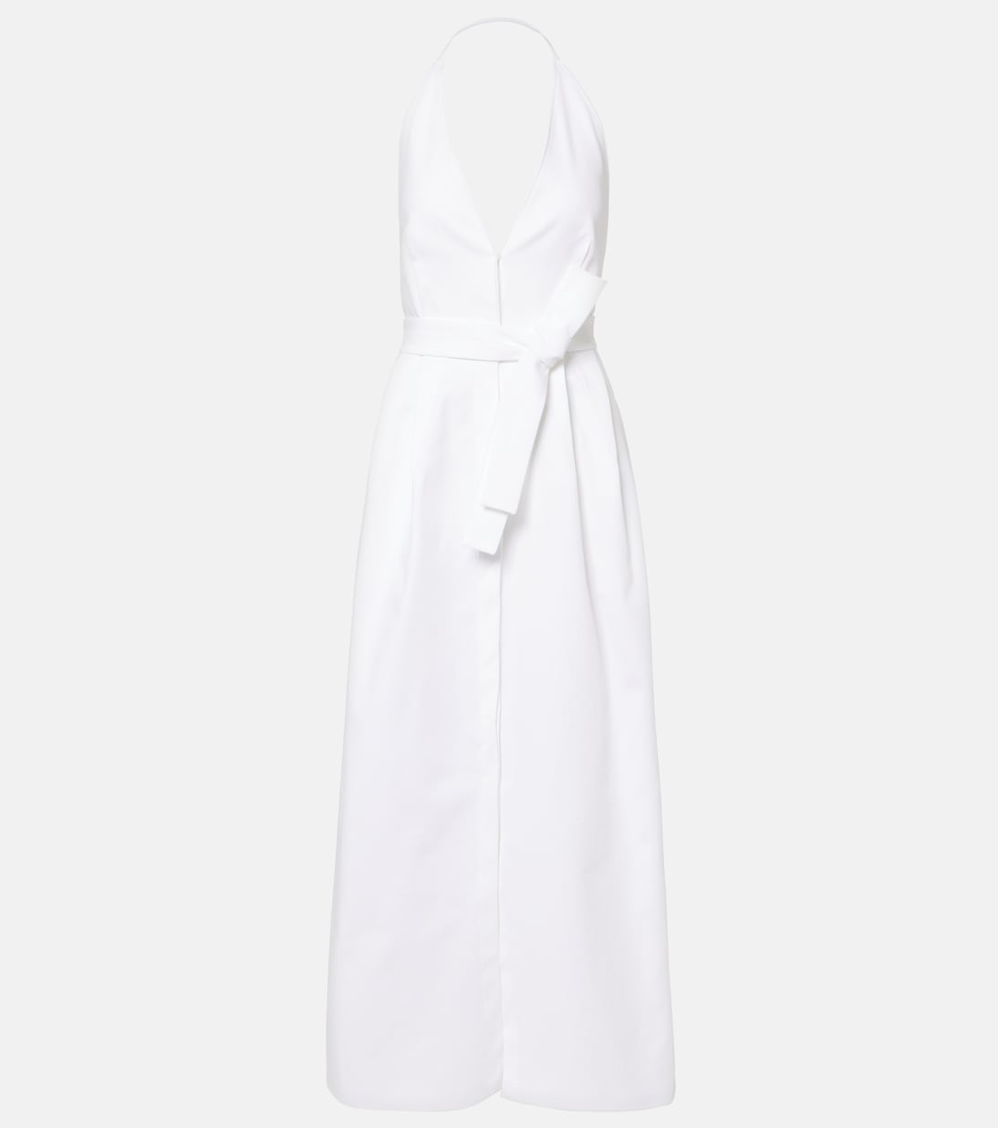 

Платье макси из хлопкового габардина Max Mara, Bianco