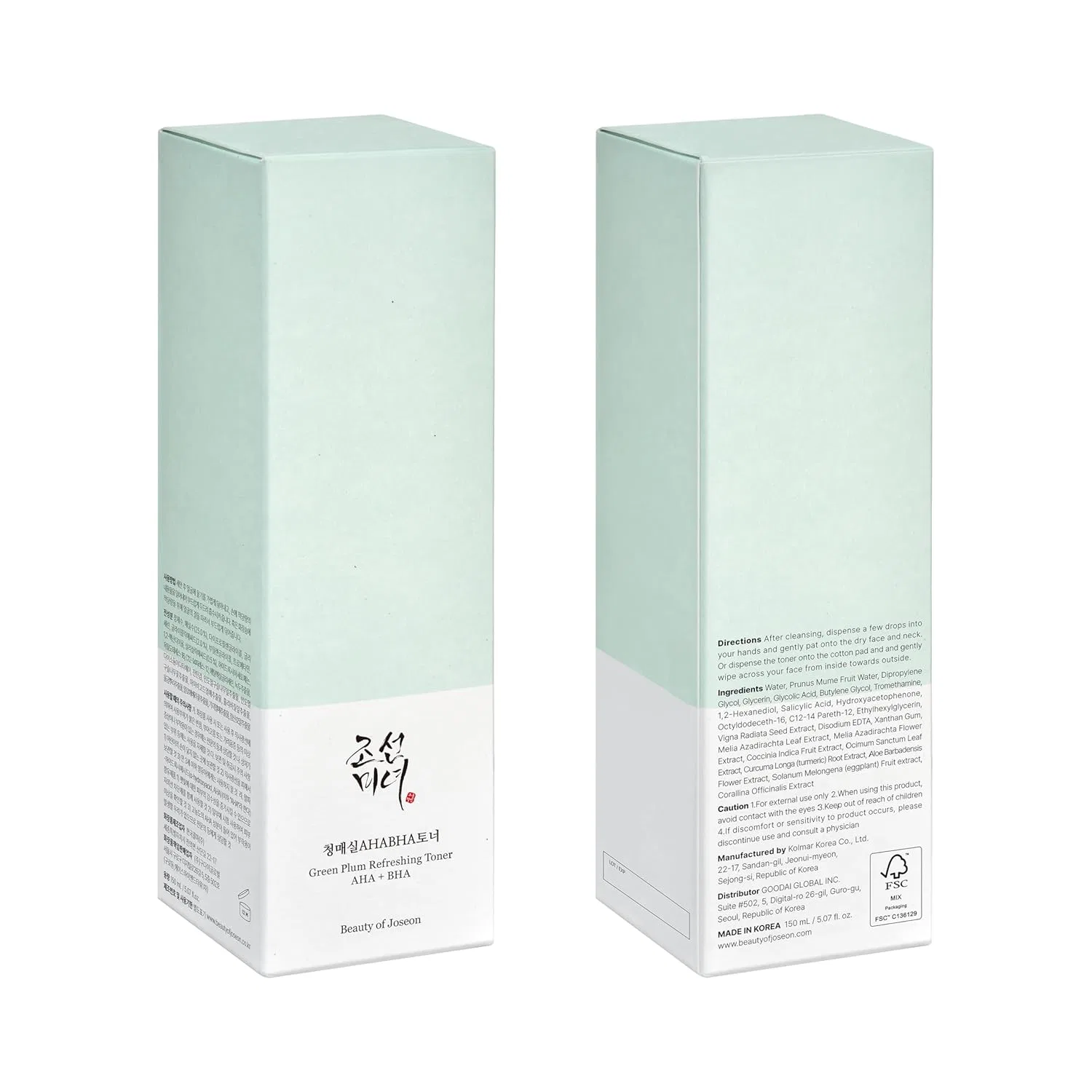 Тоник Beauty of Joseon — Освежающий тонер с зеленой сливой AHA BHA от — фото 2