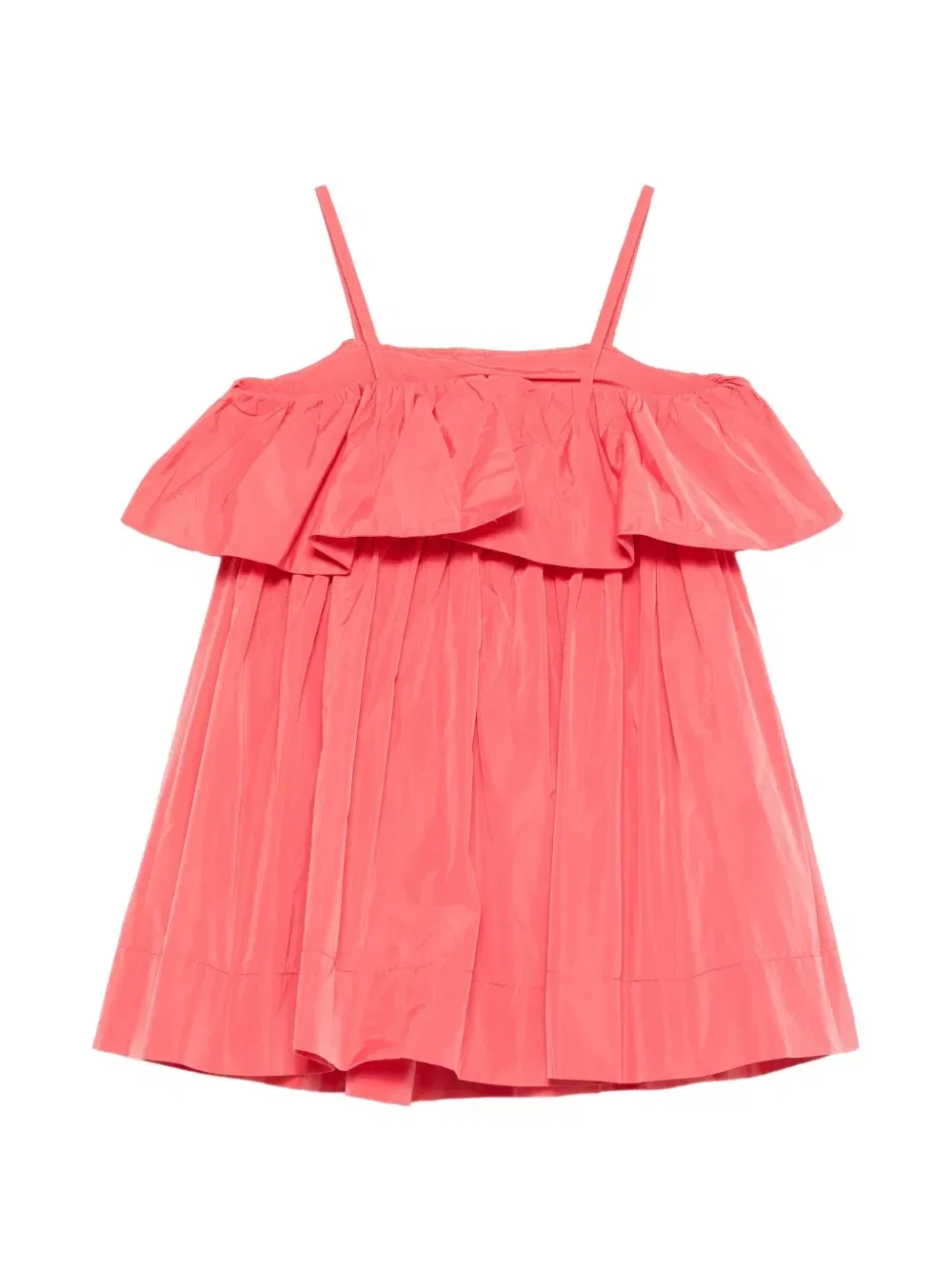 Платье с оборками Stella McCartney Kids, розовый — фото 2