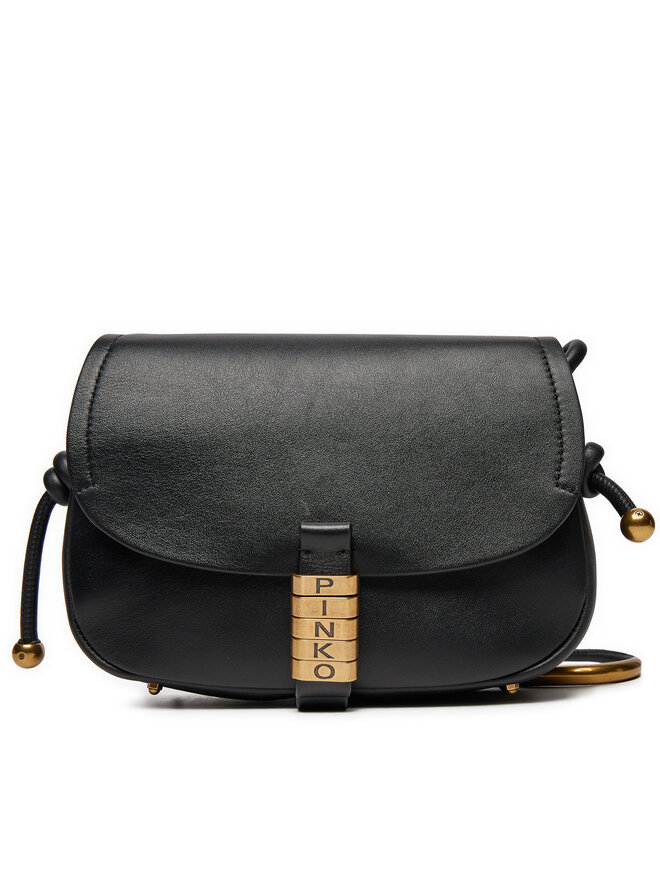 

Сумка через плечо PINKO Saddle Mini AI 24-25 PLTT 103831 A1ZX, черный