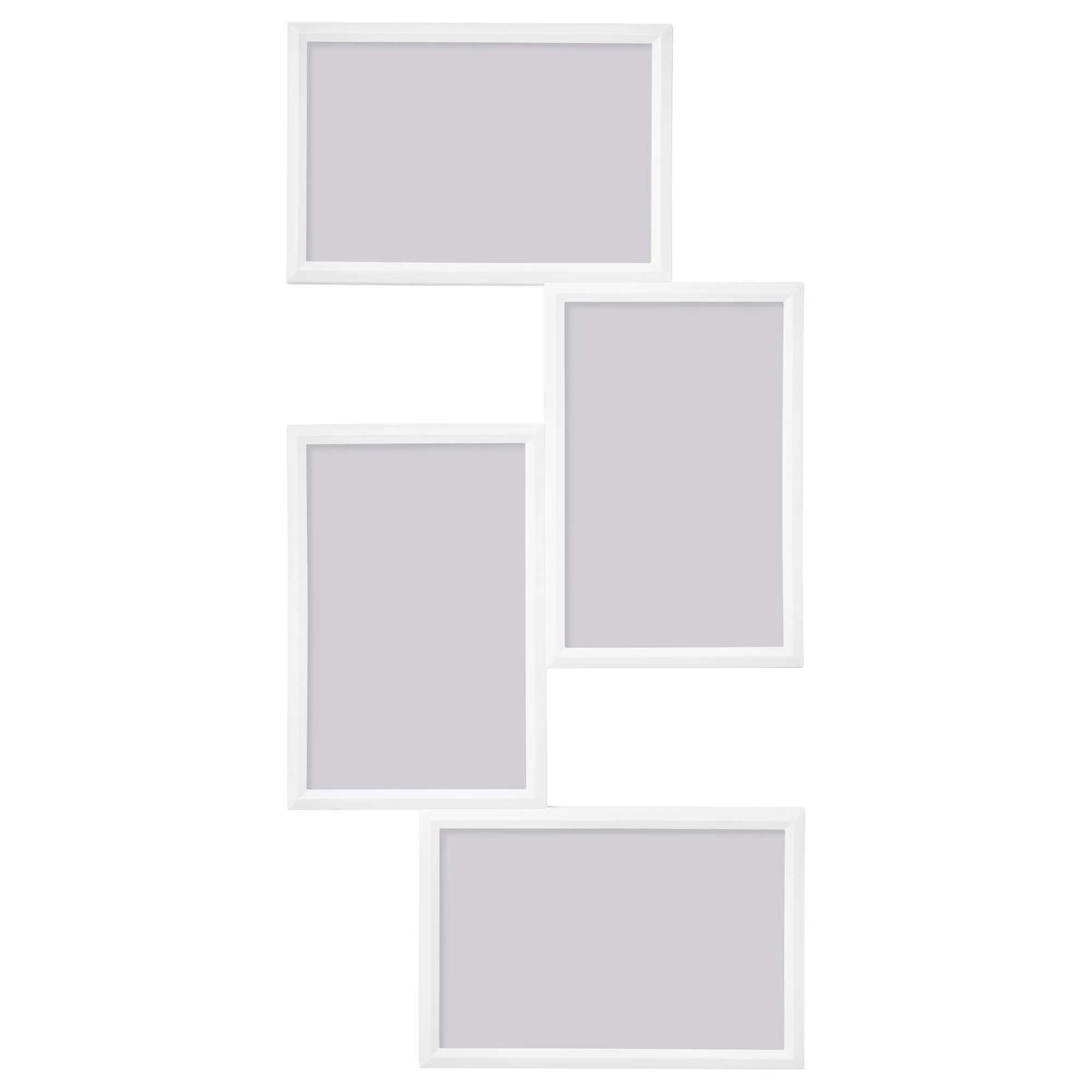 

Рамка для коллажа, белая, 10,3х15,3 см, на 4 фотографии YLLEVAD IKEA
