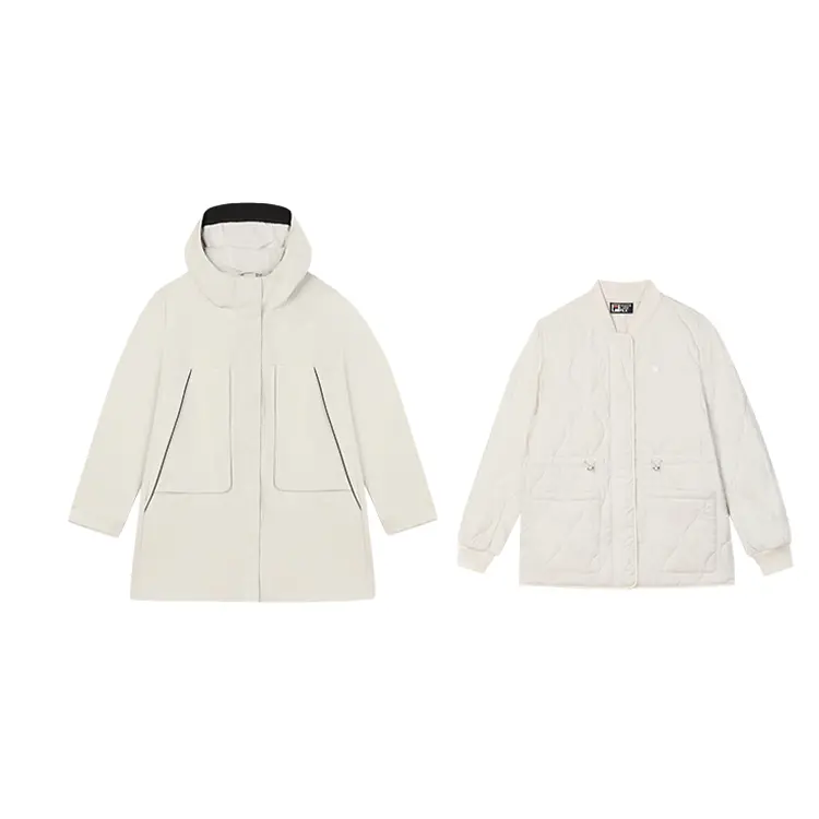 

FILA Женская куртка двойная паровая белая, 2 Pack (Steam White-IV)