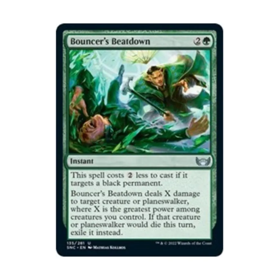

CCG Битдаун вышибалы (U), MTG - Streets of New Capenna