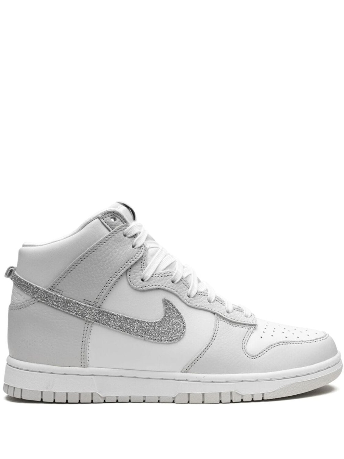 

Nike кроссовкиDunk High Silver Swoosh, белый
