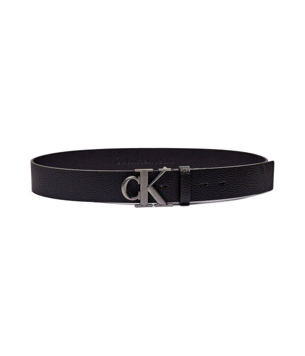

Ремень мужской Calvin Klein Jeans кожаный с логотипом, черный