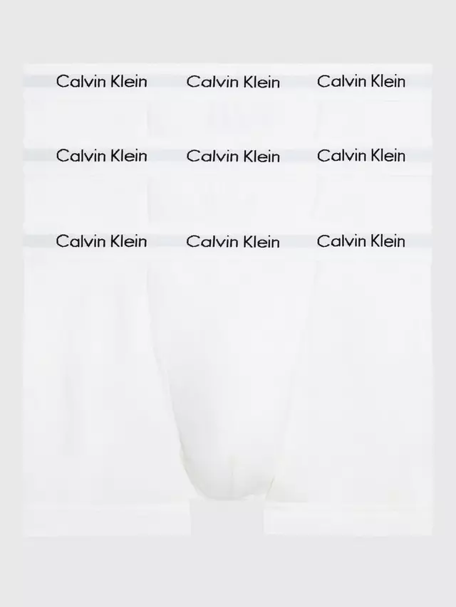 

Трусы Calvin Klein Regular Cotton Stretch 3 шт, белый
