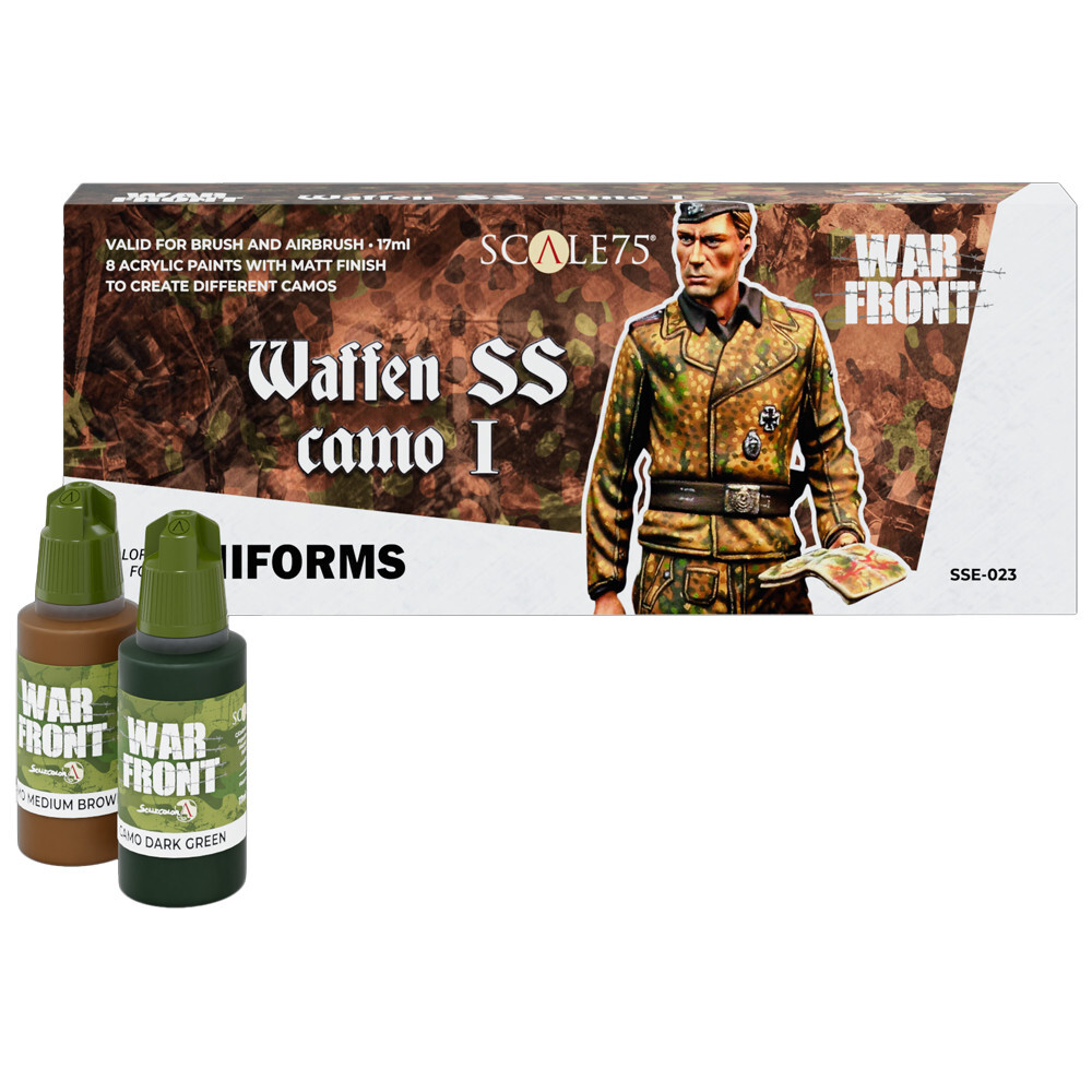 

Аксессуары Scale 75 USA War Front Paint Set: Waffen SS Camo I