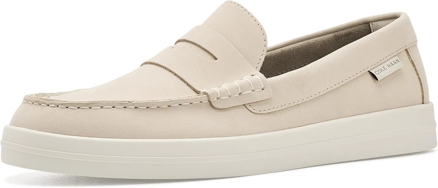 Лоферы Cole Haan Nantucket Drift, Angora Nubuck/Ivory