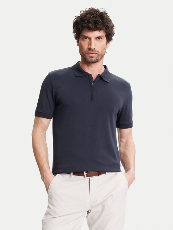 

Рубашка поло стандартный крой C5 21455.2119 Pierre Cardin, синий