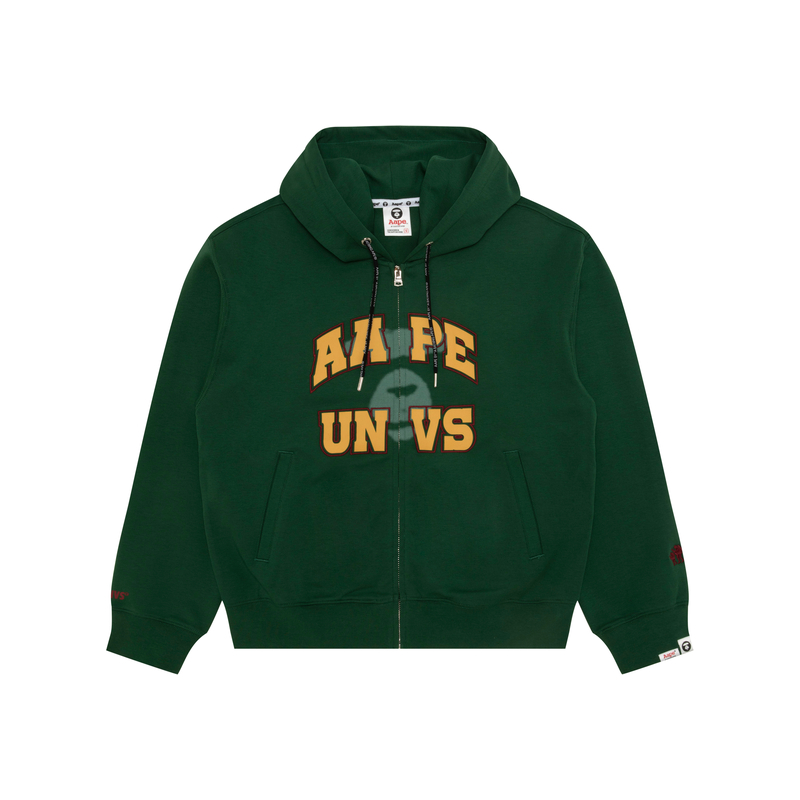 

Толстовка с аппликацией логотипа A Bathing APE Aape, зеленый