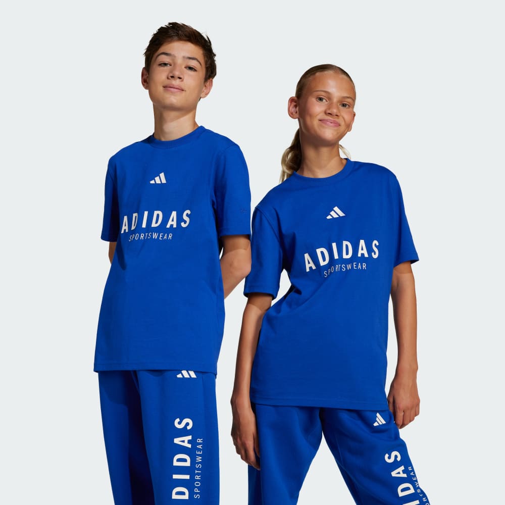 

Футболка Adidas ALL SZN Graphic Tee Kids, цвет Royal Blue/Royal Blue