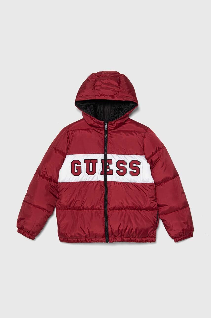 

Guess куртка мальчика, гранатовый