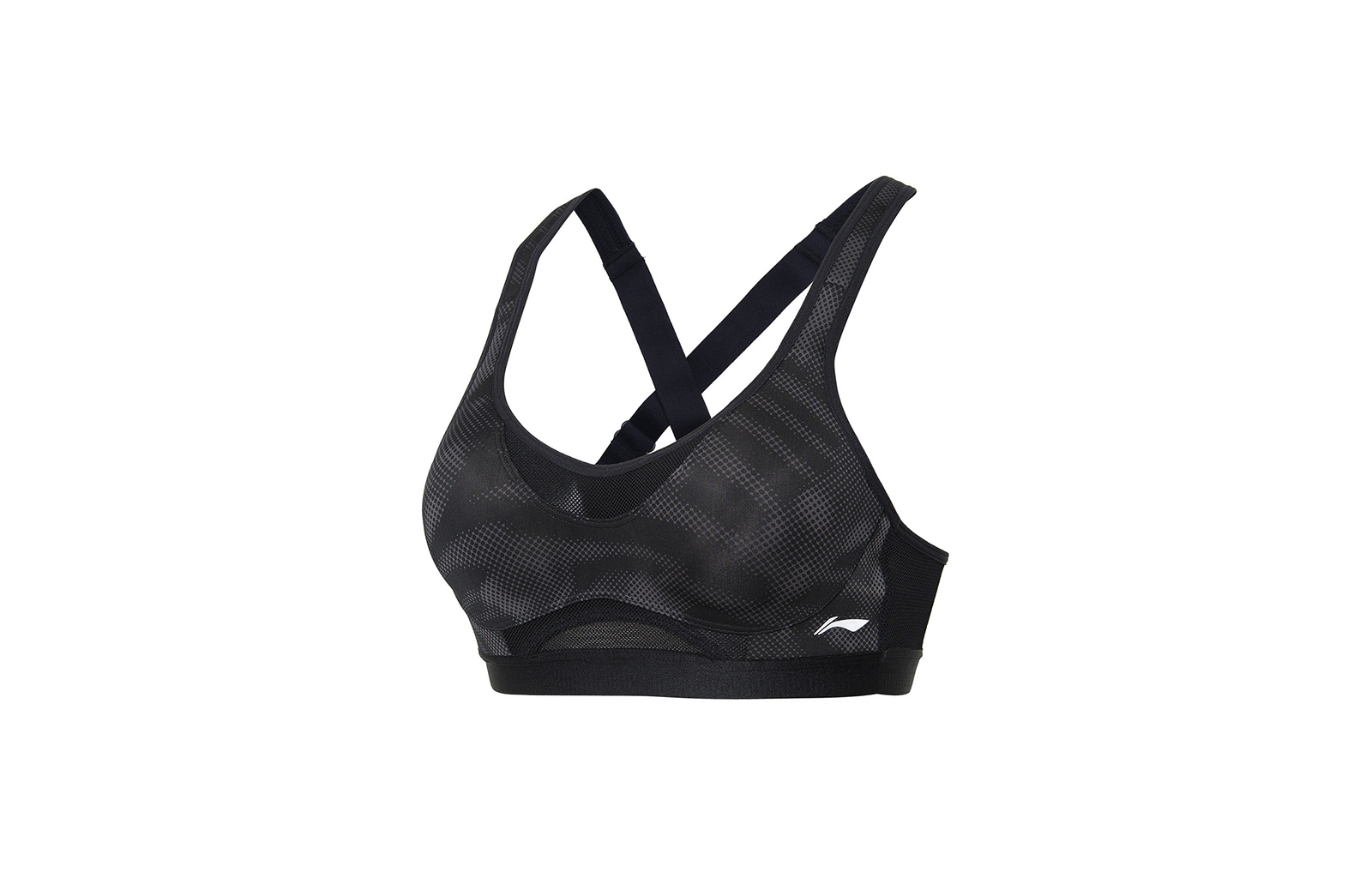 

ЛиНининг Фитнес Серия Спортивное Нижнее Белье Женское, Черный Принт