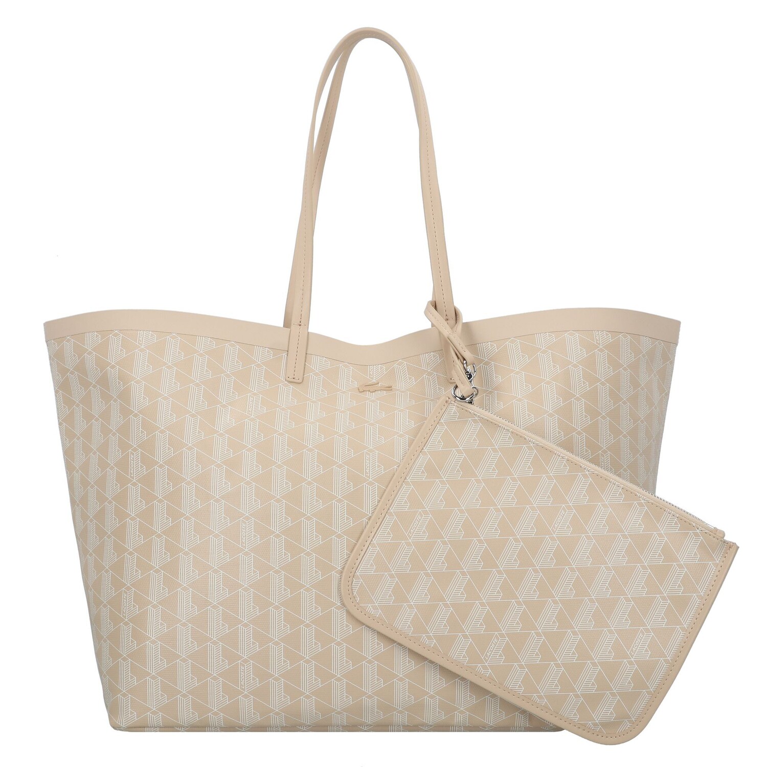

Сумка шоппер Lacoste Zely Tasche 39см, цвет mono irish cream laponie