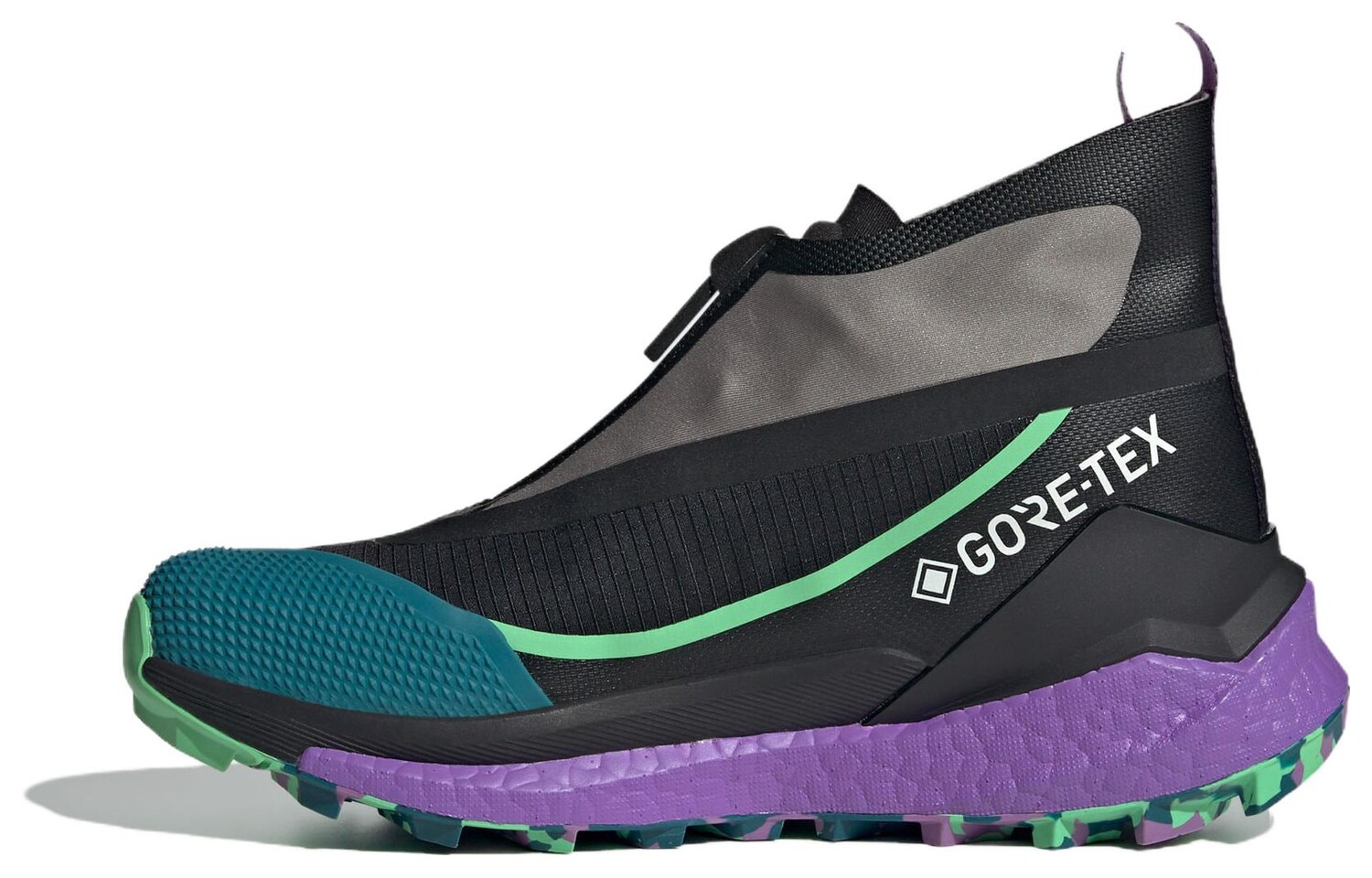 

Terrex Free Hiker Stella McCartney Черный Зеленый Сиреневый Женский Adidas