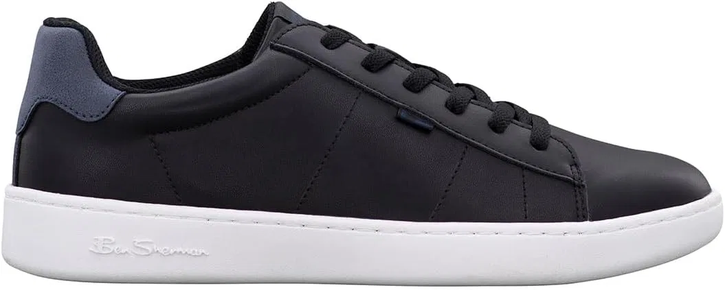 Ben Sherman Herren Bsmhampe-0586Кроссовки, Black White Navy Blue — фото 2
