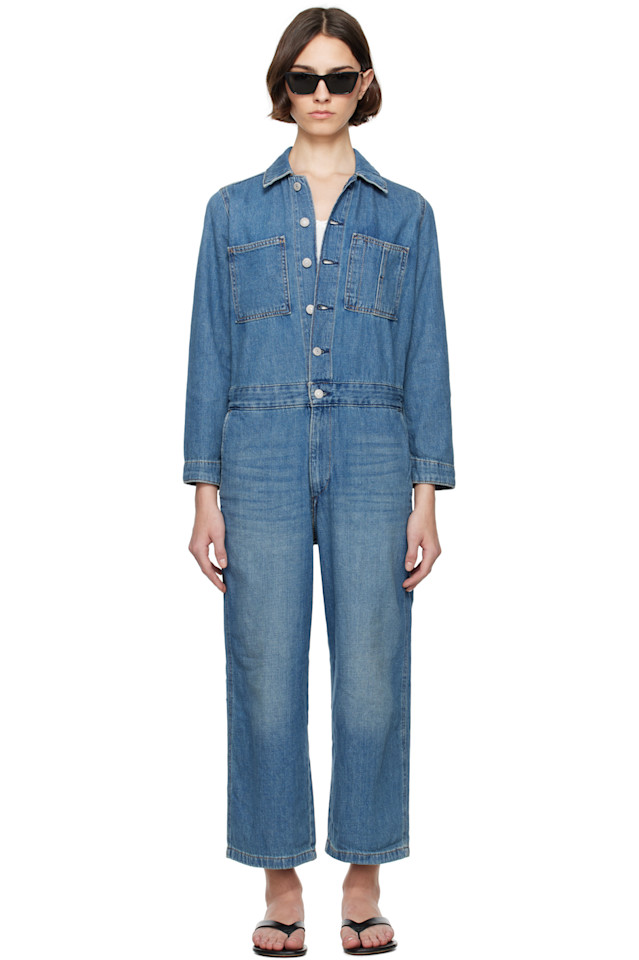 

Знаковый комбинезон из льна и денима Levi'S, мультиколор